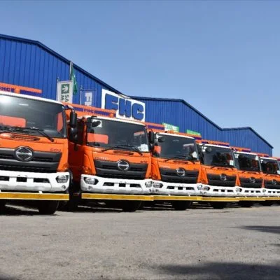 We are so proud of our partnership with Tsusho Jamjoom over Hino Trucks..
