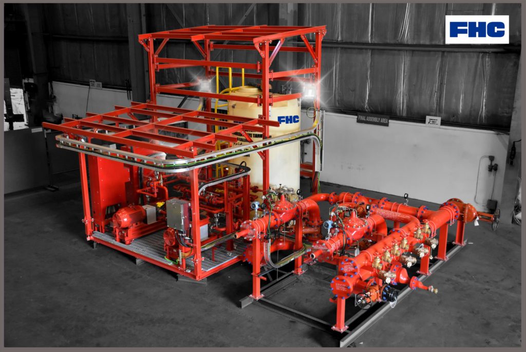 FHC Balanced Pressure Proportioning Foam Skid - view 2 product image