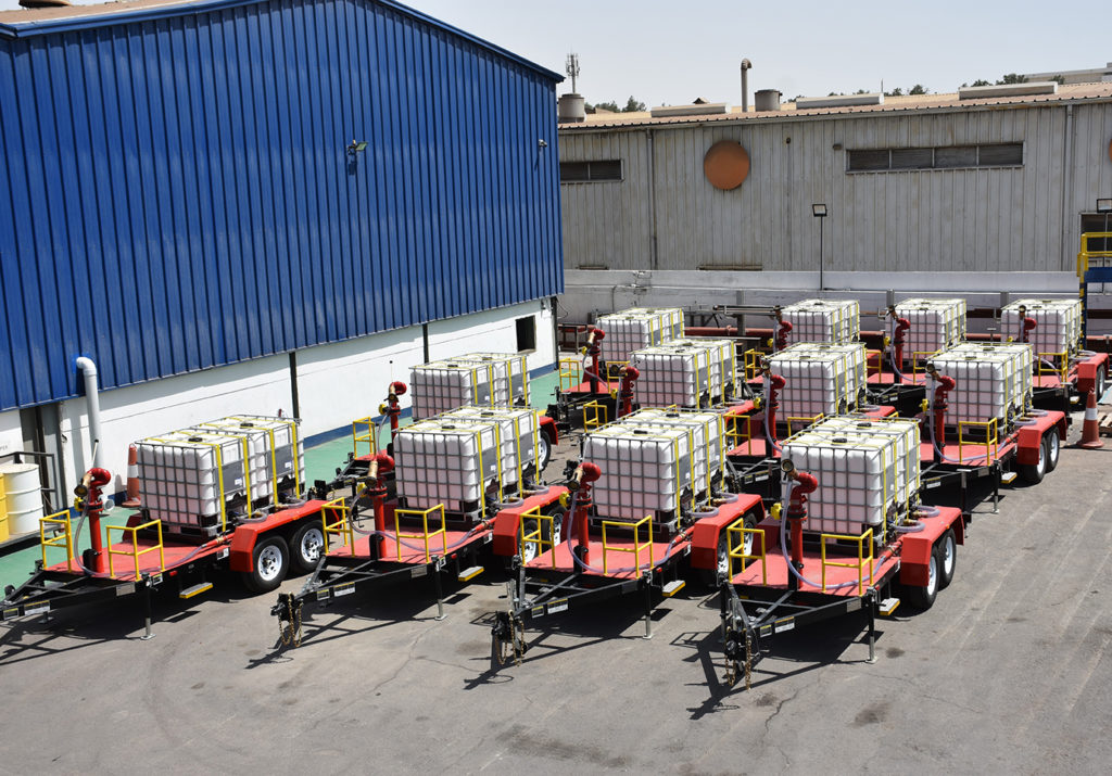 FHC Dual Tote Foam Monitor Trailer - view 4763 product image