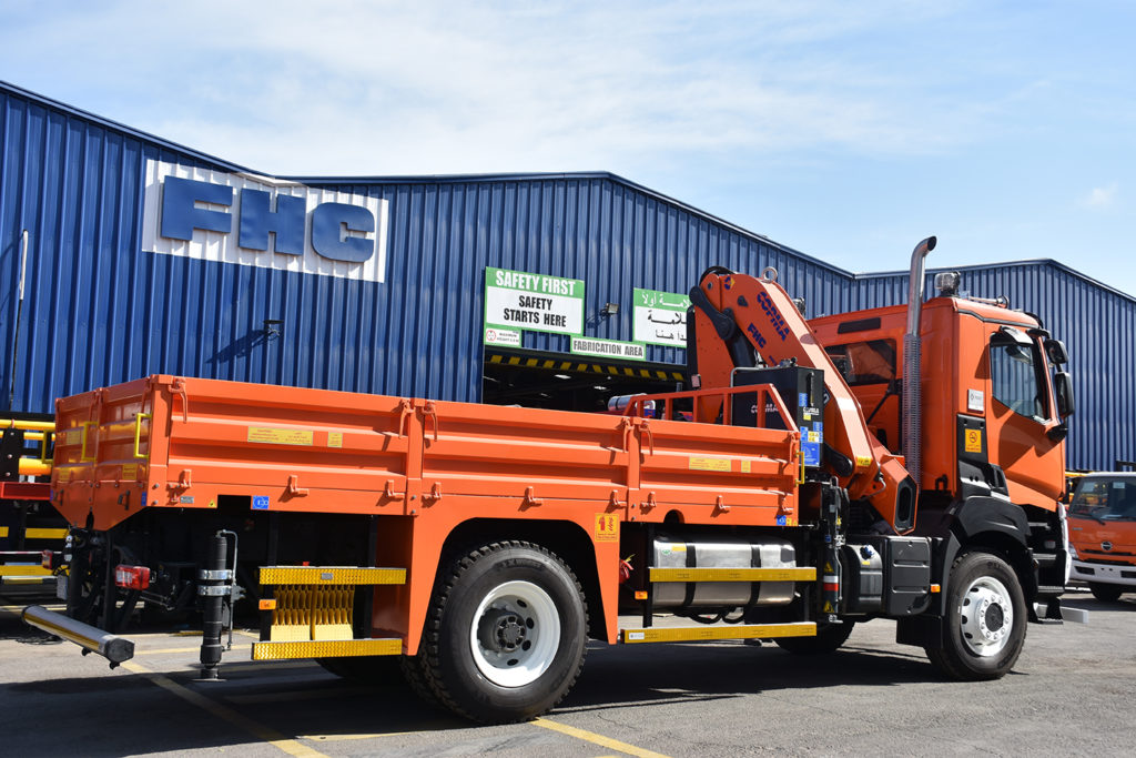 FHC Knuckle Boom Crane Truck - view 2 product image